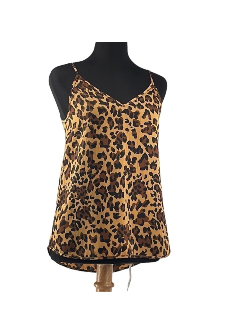 Aritzia Babaton camisole leopard print animal print cami tank top sexy sz xxs